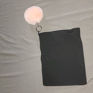 Black makeup bag/ travel bag